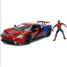 Jada - Véhicule miniature - Ford GT 2017 Spiderman - 1:24