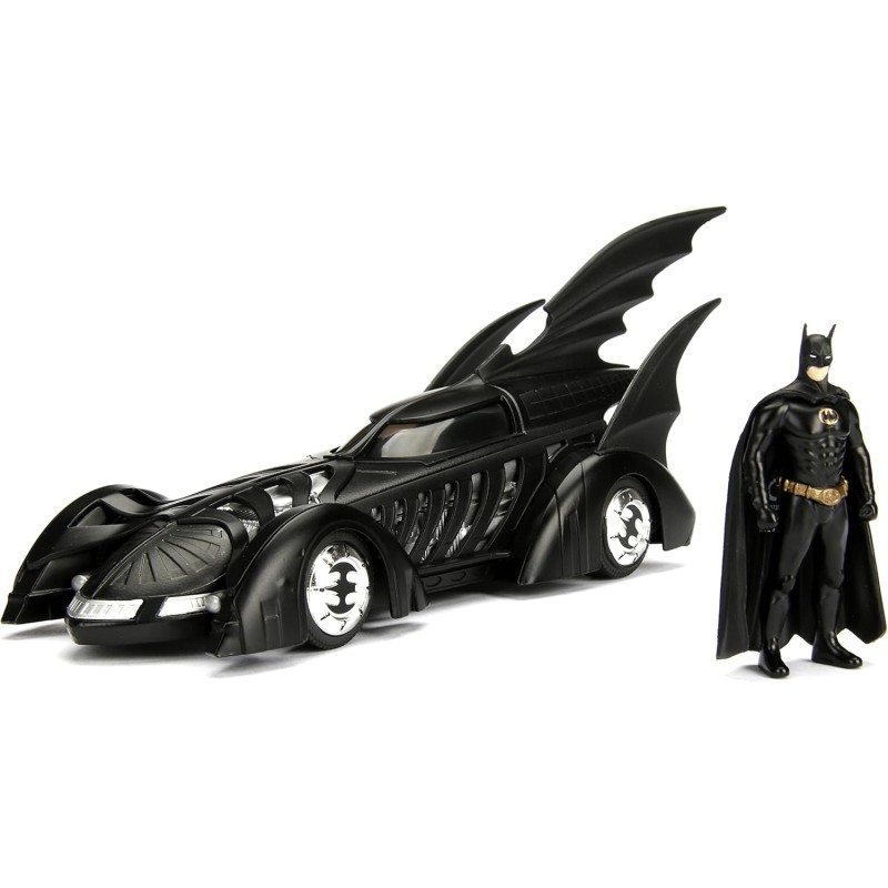 Jada - Véhicule miniature - Batmobile 1995 avec figurine Batman - 1:24