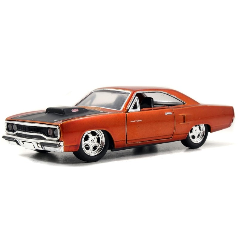 Jada - Véhicule miniature - Dom's Plymouth Road Runner orange - 1:32