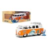 Jada - Véhicule miniature - Volkswagen bus avec figurine Stitch - 1:24