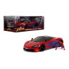 Jada - Véhicule miniature - McLaren 720S avec figurine Spiderman - 1:24