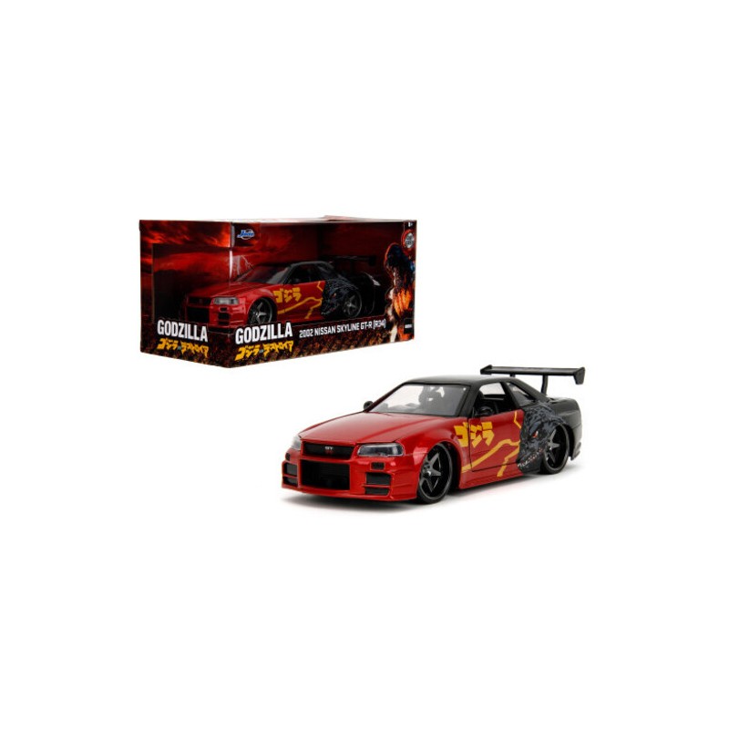 Jada - Véhicule miniature - Nissan Skyline GT-R Godzilla - 1:24
