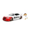 Jada - Véhicule miniature - Nissan Skyline GT-R R34 Street Fighter avec figurine Ryu - 1:24