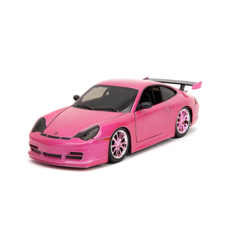 Jada - Véhicule miniature - Porsche 911 GT3 RS rose vif bonbons - 1:24