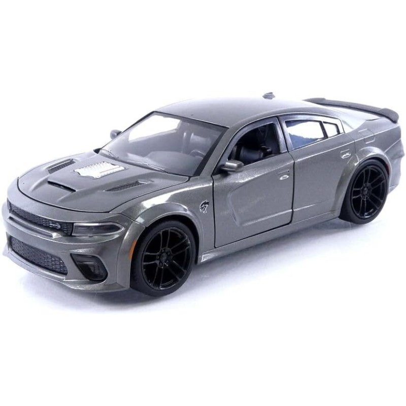 Jada - Véhicule miniature - Dodge charger SRT Hellcat gris 2021 - 1:24