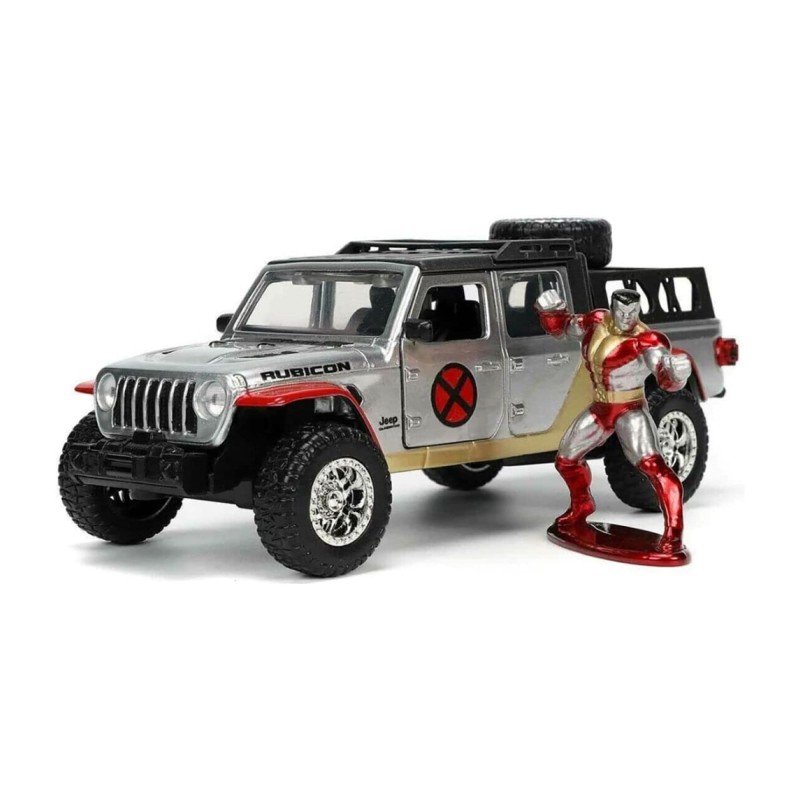 Jada - Véhicule miniature - Jeep Gladiator 2020 avec figurine Colossus - 1:32