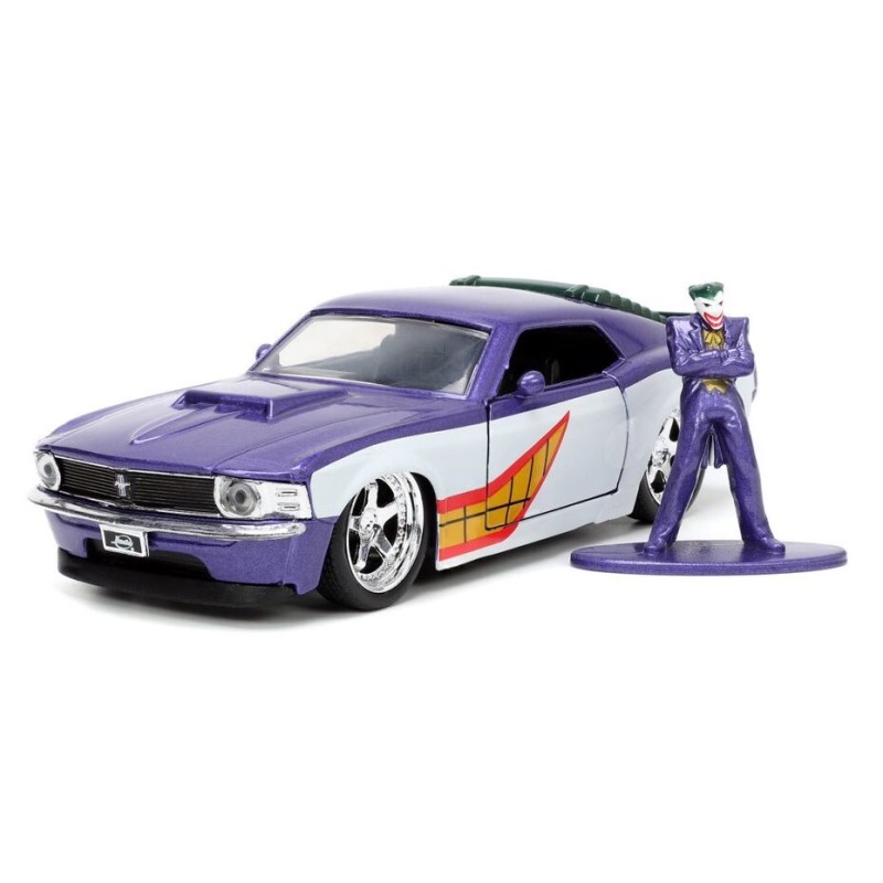 Jada - Véhicule miniature - Ford Mustang Boos 429 avec figurine Le Joker - 1:32