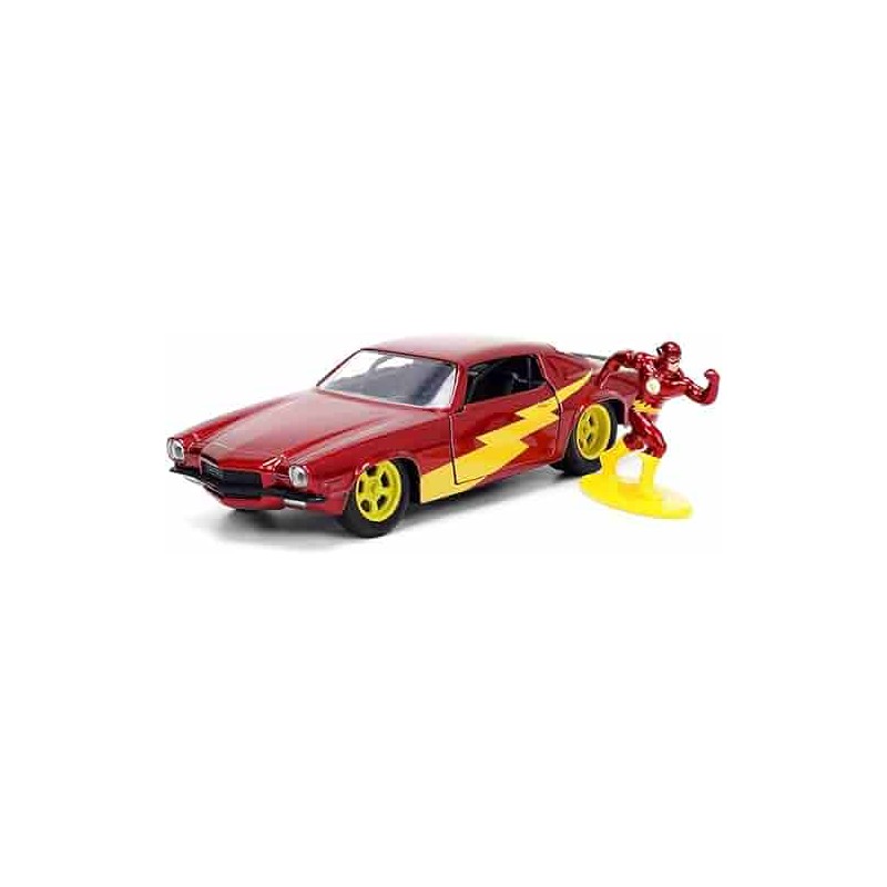 Jada - Véhicule miniature - Chevrolet Camaro SS avec figurine Flash - 1:32