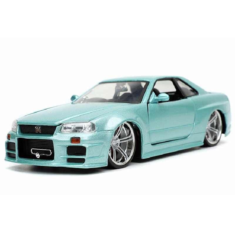 Jada - Véhicule miniature - Nissan Skyline GT-R R34 Fast and Furious - 1:24