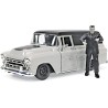 Jada - Véhicule miniature - Chevrolet Suburban et figurine créature de Frankenstein - 1:24