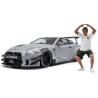 Solido - Véhicule miniature - Nissan GT-R R35 liberty walk body kit 2.0 - 1:18