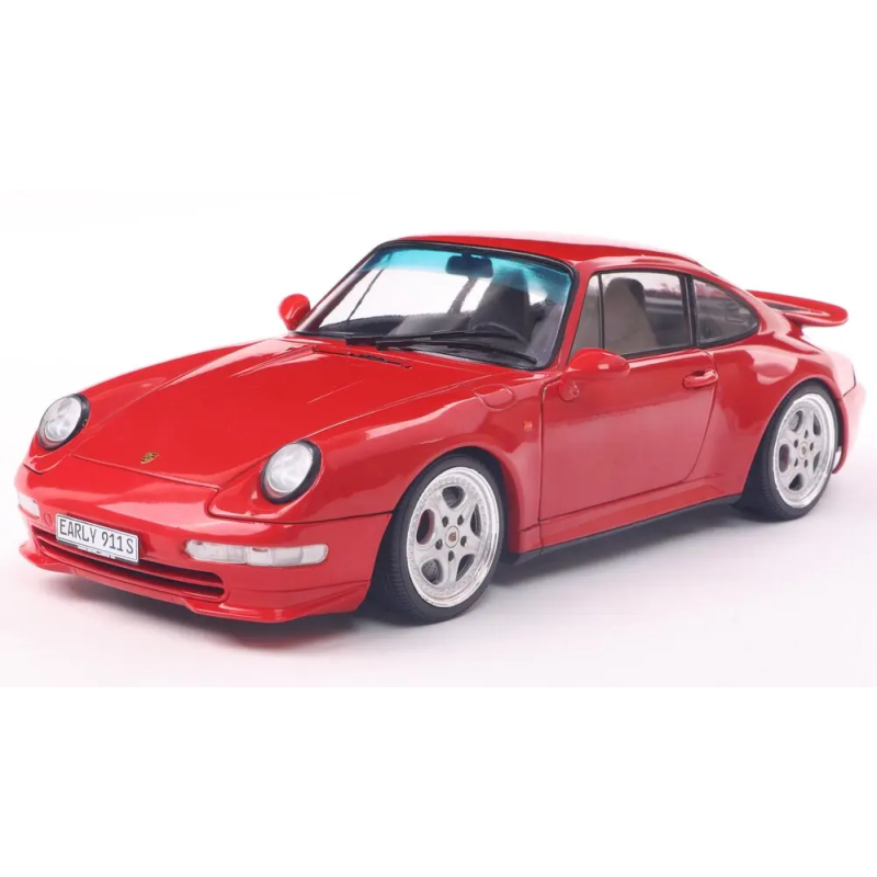 Solido - Véhicule miniature - Porsche 911 993 Carrera RS 1997 rouge - 1:18