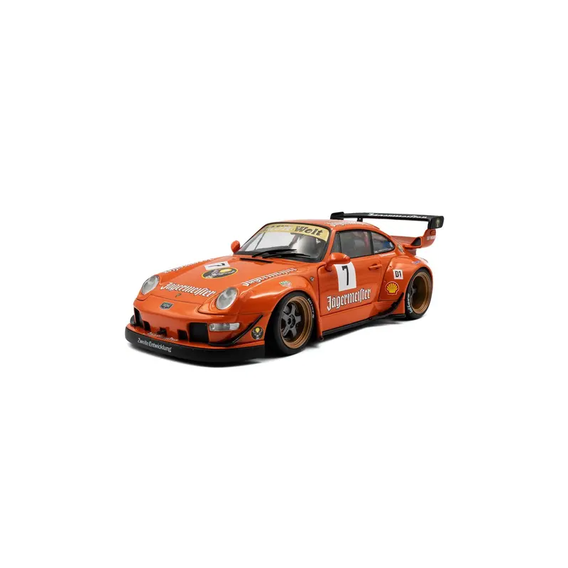 Solido - Véhicule miniature - Porsche 911/99 RWB 2020 orange - 1:18