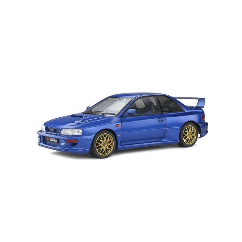 Solido - Véhicule miniature - Subaru Impreza 22b 1998 bleue sonic - 1:18