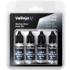 Vallejo - 77251 - Set de peintures métal - Argent sterling