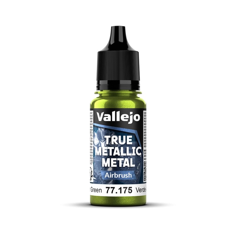 Vallejo - 77175 - Métal airbrush - Vert ambre