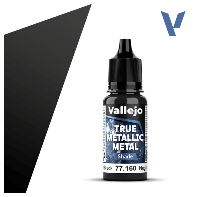 Vallejo - 77160 - Métal ombré - Noir obsidienne