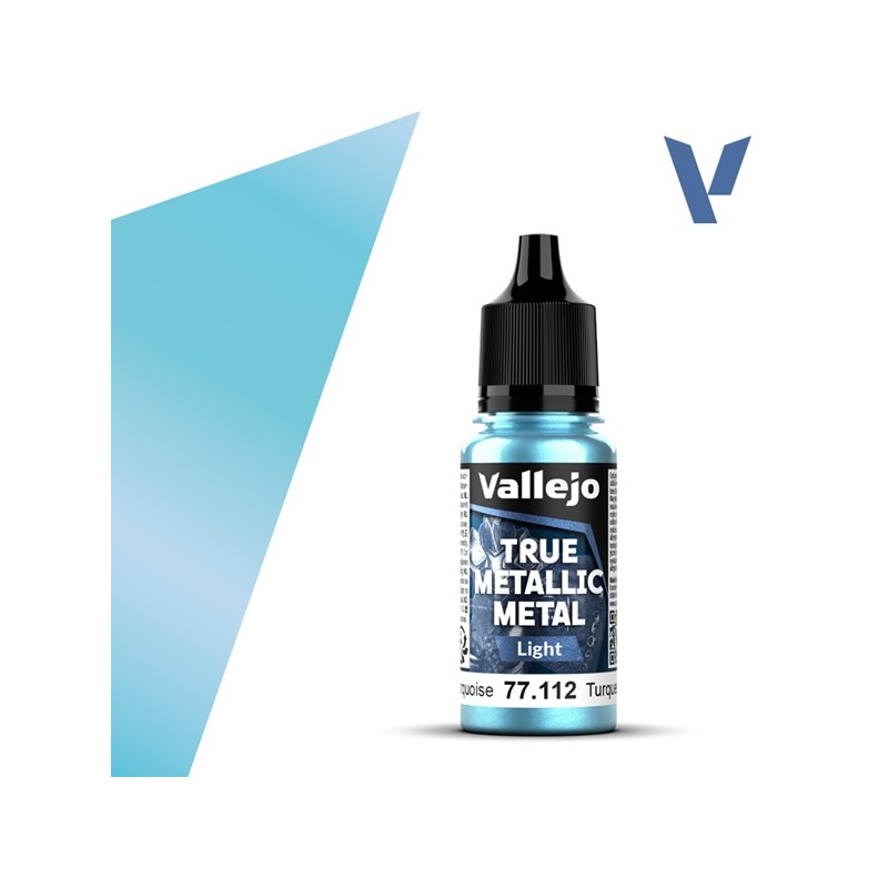 Vallejo - 77112 - Métal light - Turquoise hydre