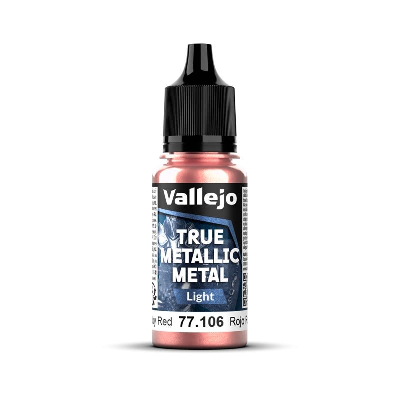 Vallejo - 77106 - Métal light - Rouge rubis