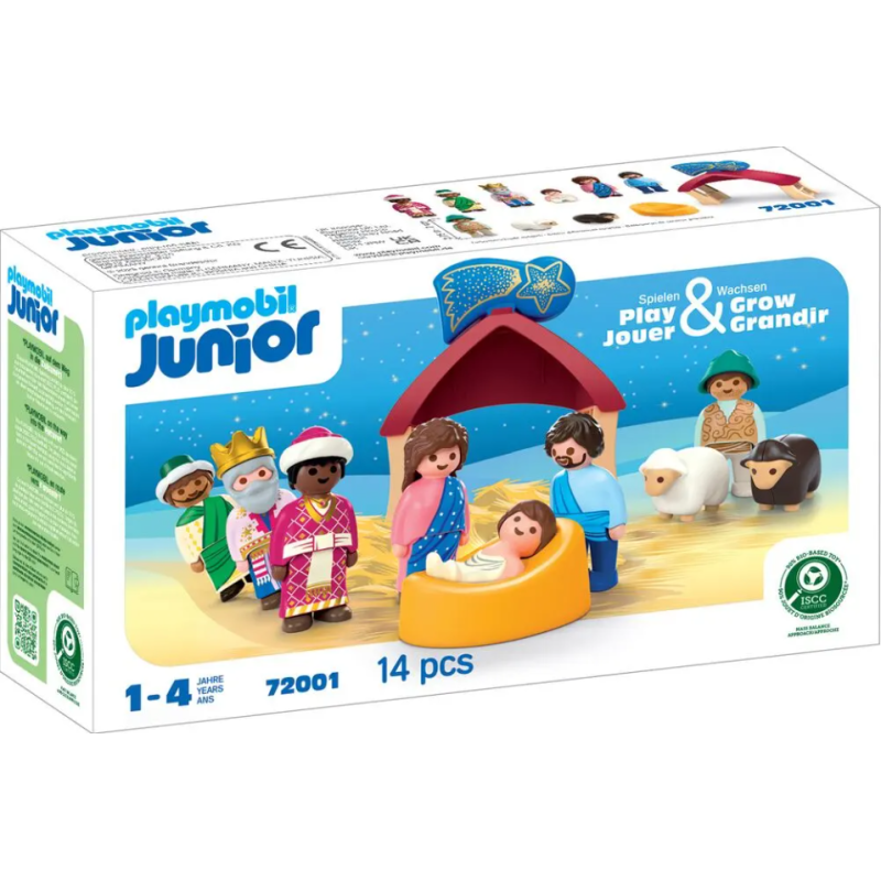 Playmobil - 72001 - Junior - La crèche de Noel