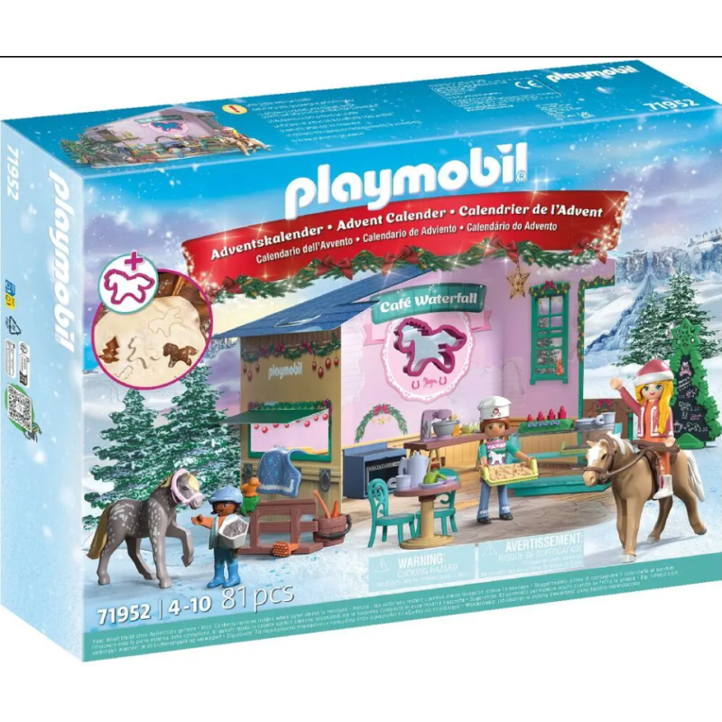 Playmobil - 71952 - Calendrier de l'Avent patisserie de Noel
