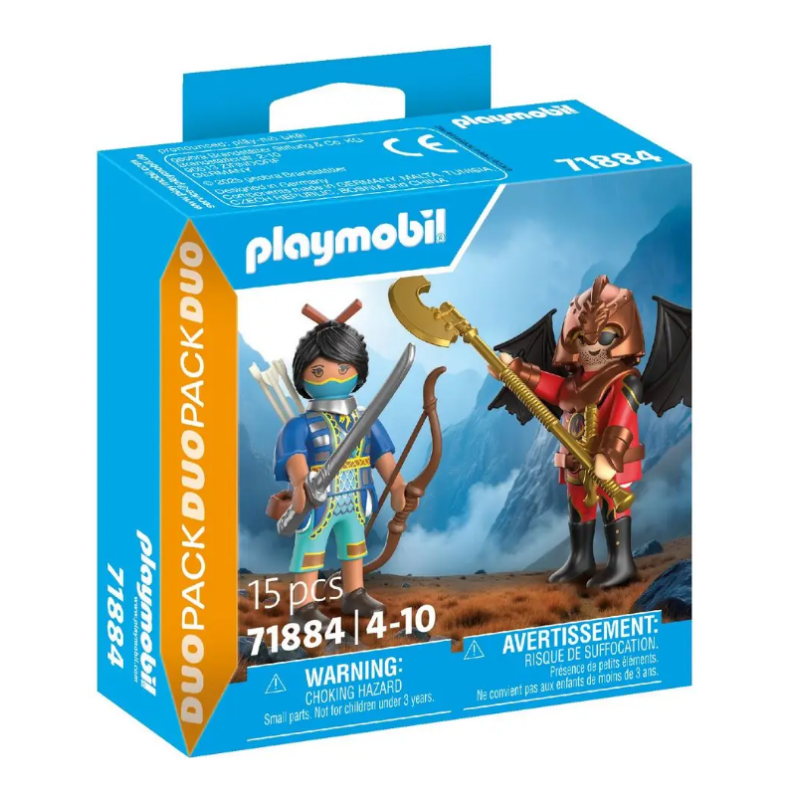 Playmobil - 71884 - Duo Pack - Duel Novelmore contre Burnham