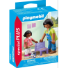 Playmobil - 71881 - Special Plus - Activité peinture entre maman et enfant