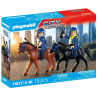Playmobil - 71877 - Policiers cavaliers avec chevaux
