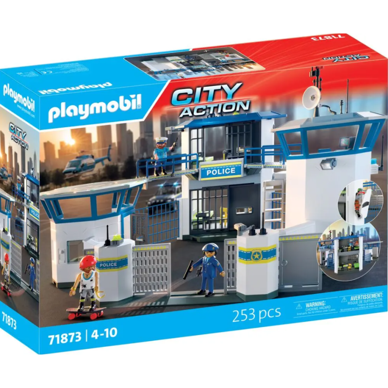 Playmobil - 71873 - Centre de commandement de la police