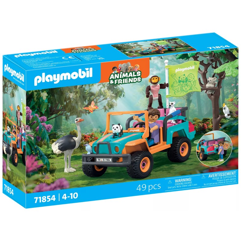 Playmobil - 71854 - Promenade en tout terrain coloré