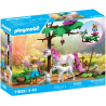 Playmobil - 71839 - Ecurie licorne magique avec maman et poulain