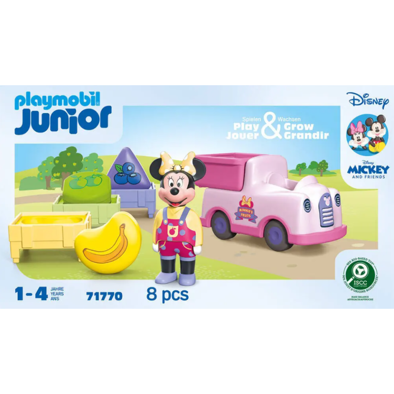 Playmobil - 71770 - Junior aqua - Disney Minnie avec voiture