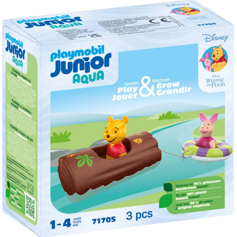 Playmobil - 71705 - Junior aqua - Winnie et porcinet