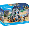 Playmobil - 71531 - Pirates - Ile au trésor et monstre marin