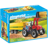 Playmobil - 70131 - Country - Grand tracteur avec remorque