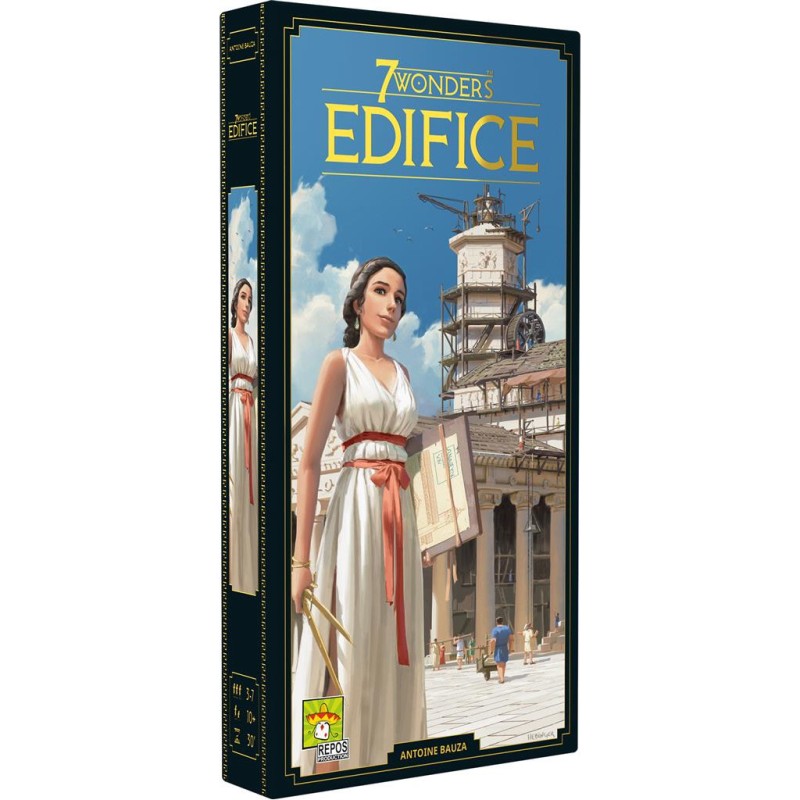 Asmodee - Jeu de société - 7 wonders - Extension Edifice