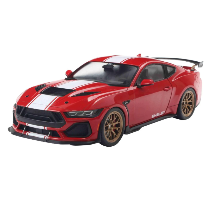 Solido - Véhicule miniature - Shelby mustang super snake race red 2025 - 1:18