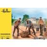 Heller - Maquette - Travailleurs routiers - 1:24