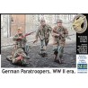 Master Box - Maquette - Parachutistes allemands WWII - 1:35