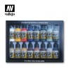 Vallejo - Peinture - Set de 16 peintures Model Air de base - 17ml