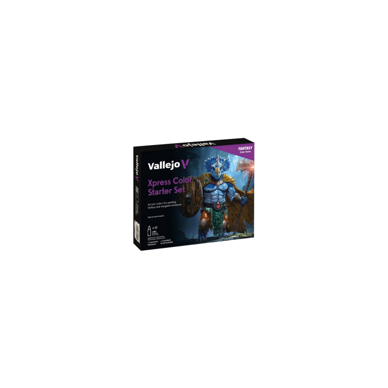 Vallejo - Peinture - Set de 12 peintures Xpress color - Starter Set