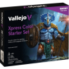 Vallejo - Peinture - Set de 12 peintures Xpress color - Starter Set