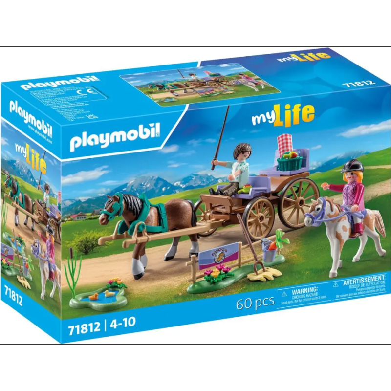 Playmobil - 71812 - Pique nique en calèche