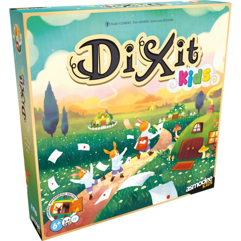Asmodee - Jeu de société - Dixit Kids