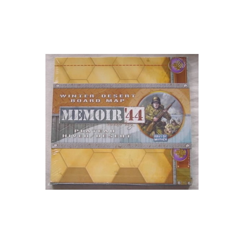 Asmodee - Jeu de société - Mémoire 44 - Plateau Hiver et Désert