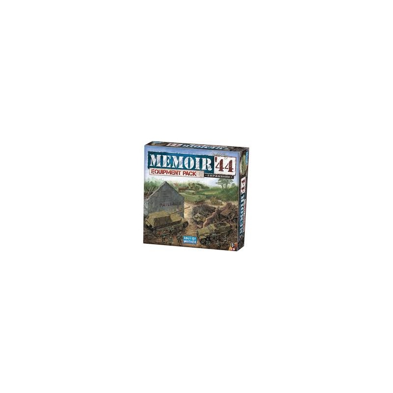 Asmodee - Jeu de société - Mémoire 44 - Extension pack d'équipement