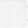 Hama - Perles - 234 - Taille Midi - Plaque Carrée assemblable blanche