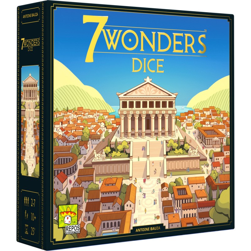 Asmodee - Jeu de société - 7 wonders Dice