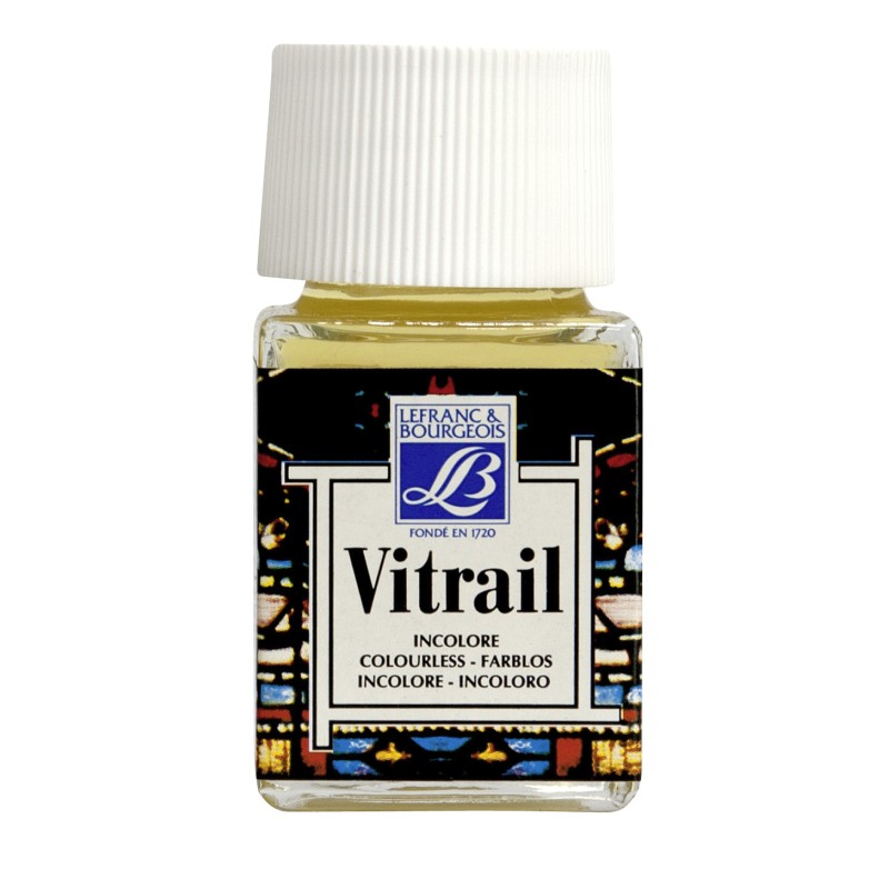 Lefranc Bourgeois - Peinture vitrail - Incolore - 50ml