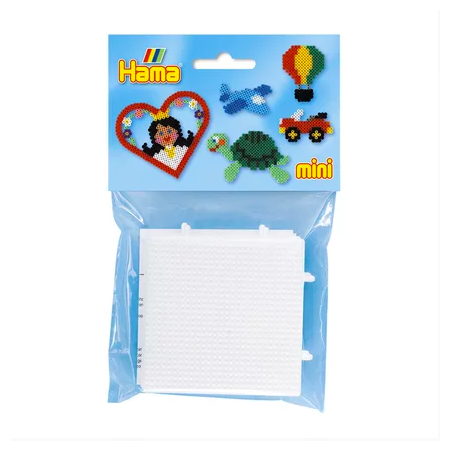 Hama - Perles - 5202 - Taille Mini - Sachet de 2 plaques carrées assemblables